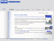 Tablet Screenshot of meura.com